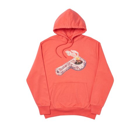 Palace MACHINE HOOD LIGHT RED - Colorway