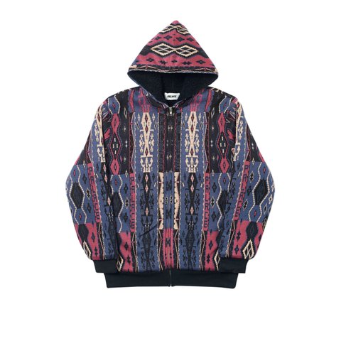 Palace P-ERSIAN HOOD GREY / PINK - Colorway