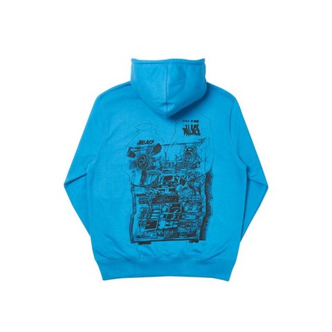 Palace TRI-WOBBLE HOOD BLUE