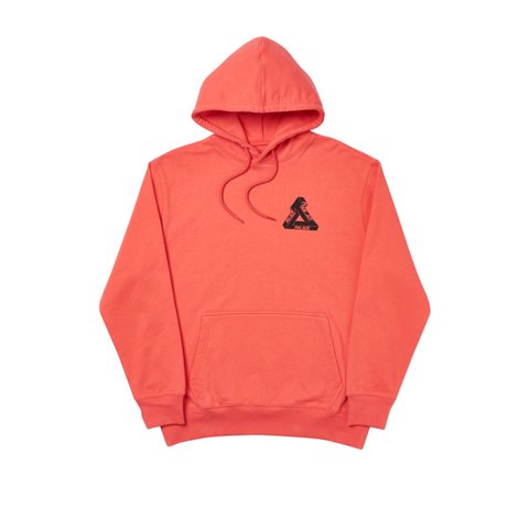 Palace TRI-WOBBLE HOOD LIGHT RED - Colorway