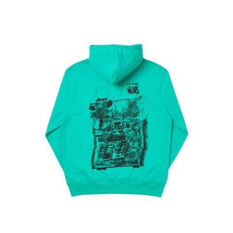 Palace TRI-WOBBLE HOOD POOL GREEN