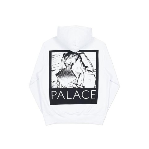 Palace CHIP HOOD WHITE