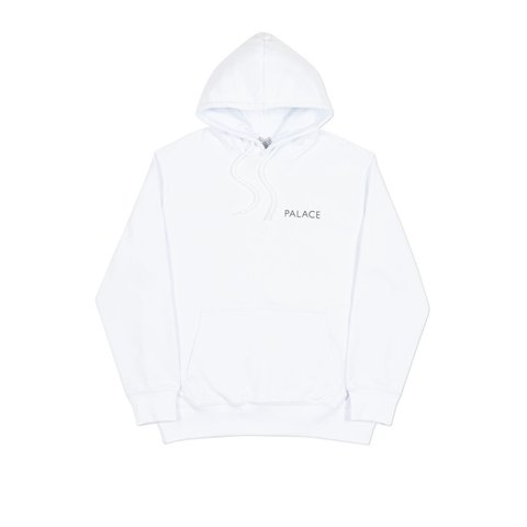 Palace CHIP HOOD WHITE - Colorway