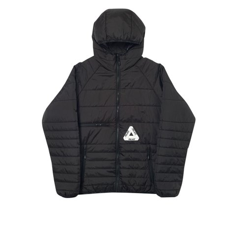 Palace REVERSIBLE SPHERIE JACKET BLACK / SILVER - Colorway