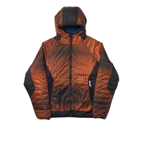 Palace REVERSIBLE SPHERIE JACKET GOLD / PETROL - Colorway