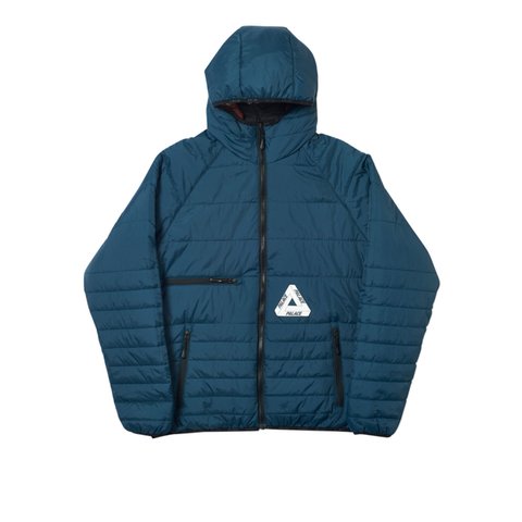 Palace REVERSIBLE SPHERIE JACKET GOLD / PETROL - Colorway