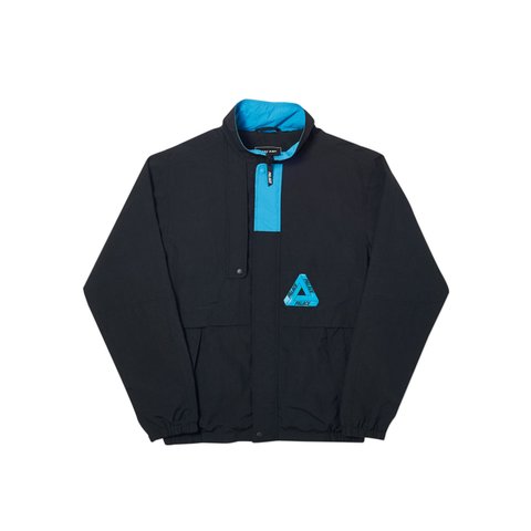 Palace SUPPLEX SHELL JACKET BLACK / BLUE - Colorway