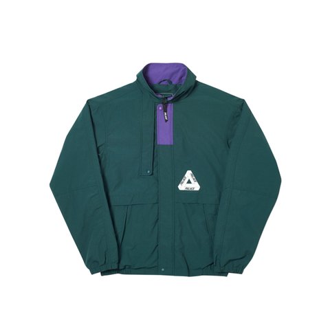 Palace SUPPLEX SHELL JACKET DARK SPRUCE - Colorway