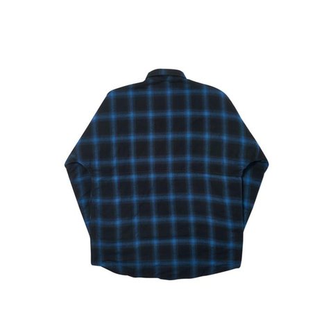 Palace THERMA YAK THINSULATE OVERSHIRT BLUE PLAID