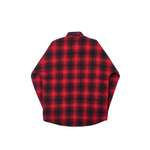 Palace THERMA YAK THINSULATE OVERSHIRT RED PLAID