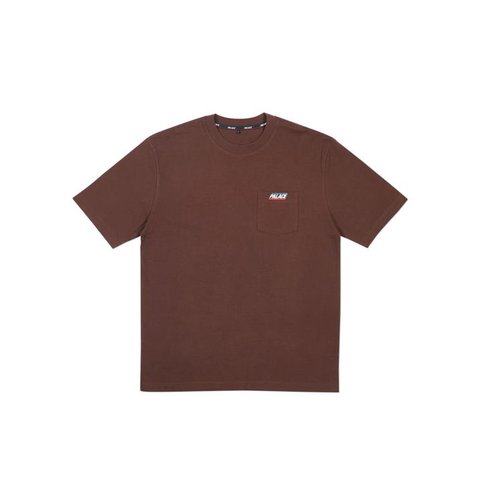 Palace BASICALLY A POCKET T-SHIRT BROWN