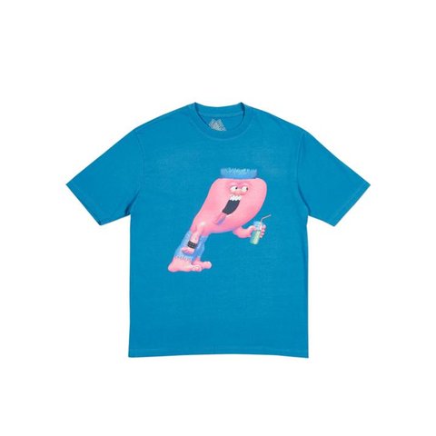 Palace BURB T-SHIRT BLUE