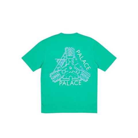 Palace K HEAD T-SHIRT POOL GREEN