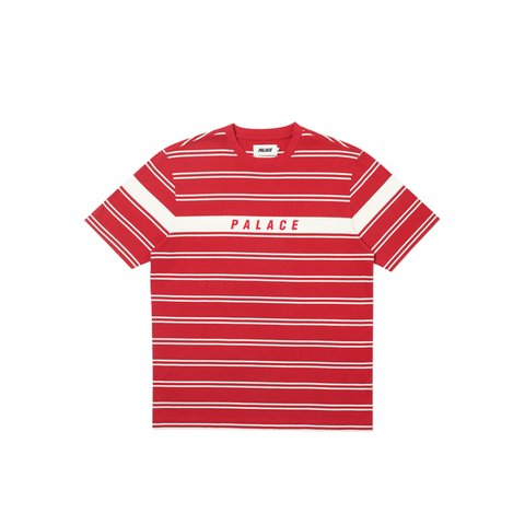 Palace SPACE CADET T-SHIRT RED - Colorway