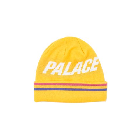 Palace FERGHOUSE BEANIE YELLOW - Colorway