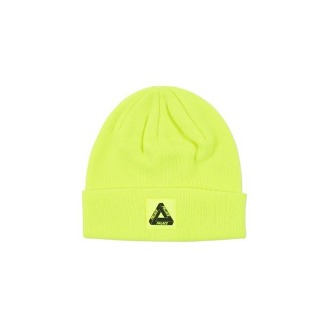 Palace TRIFERG PATCH BEANIE YELLOW