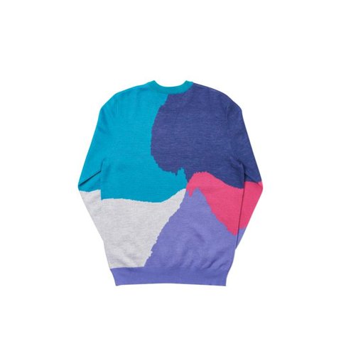 Palace WHIRL KNIT NAVY / PINK / PURPLE