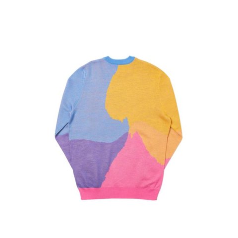 Palace WHIRL KNIT YELLOW / ORANGE / PINK