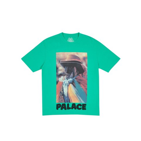 Palace STOGGIE T-SHIRT POOL GREEN - Colorway