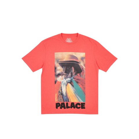Palace STOGGIE T-SHIRT LIGHT RED - Colorway