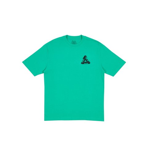 Palace TRI-WOBBLE T-SHIRT POOL GREEN - Colorway
