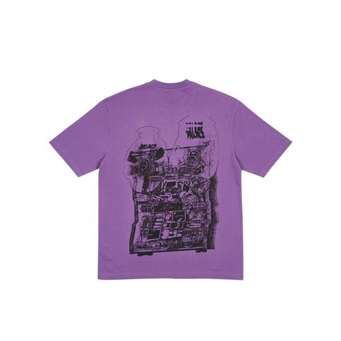 Palace TRI-WOBBLE T-SHIRT PURPLE