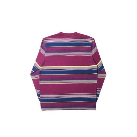 Palace P-EVES LONGSLEEVE BURGUNDY