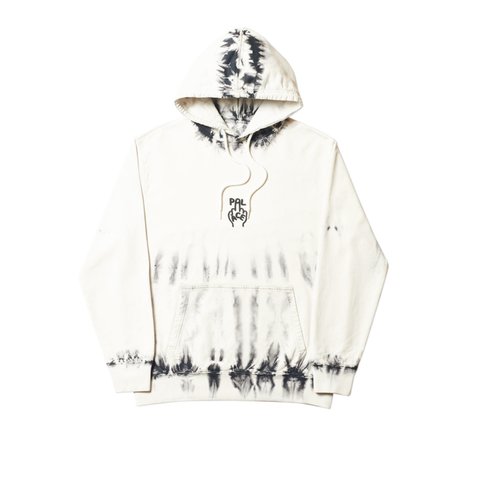 Palace FINGER UP HOOD WHITE TIE DYE - Colorway