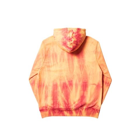 Palace FINGER UP HOOD ORANGE TIE DYE