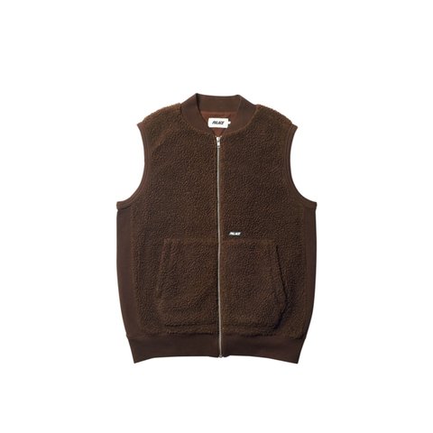 Palace JB-GILET BROWN - Colorway
