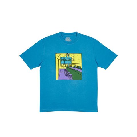 Palace SCHEISSE FACE T-SHIRT BLUE