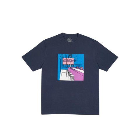 Palace SCHEISSE FACE T-SHIRT NAVY