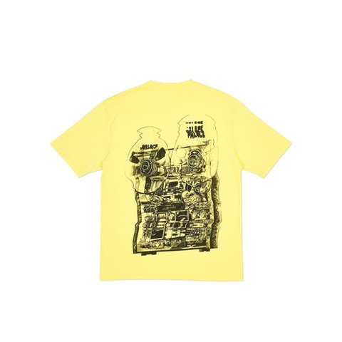 Palace TRI-WOBBLE T-SHIRT LIGHT YELLOW