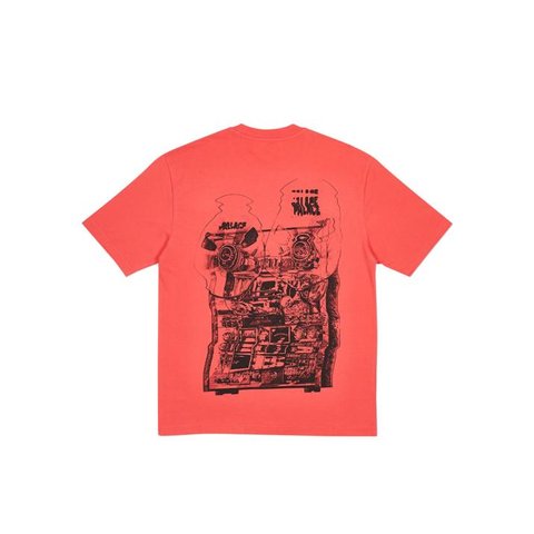 Palace TRI-WOBBLE T-SHIRT LIGHT RED
