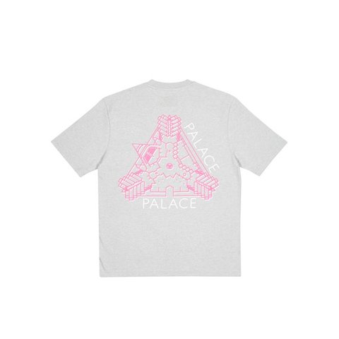 Palace K HEAD T-SHIRT GREY MARL