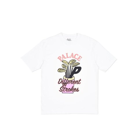 Palace DIF STROKES T-SHIRT WHITE