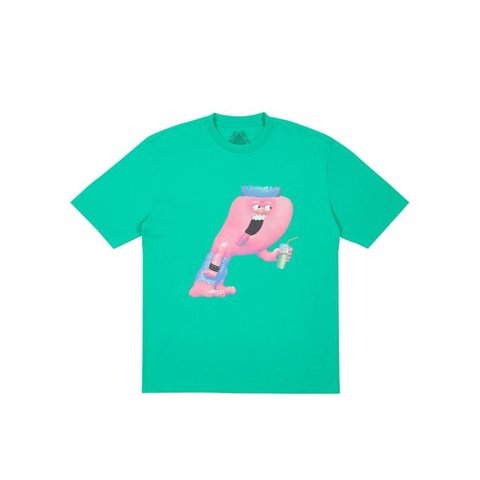 Palace BURB T-SHIRT POOL GREEN