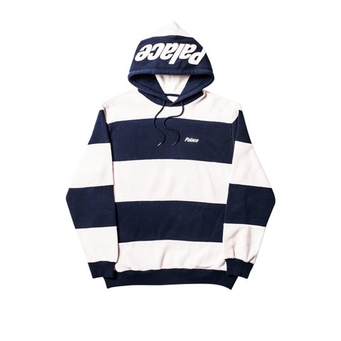 Palace BRUSHER HOOD WHITE / NAVY - Colorway
