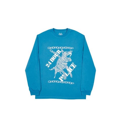 Palace 24 HOUR LONGSLEEVE BLUE