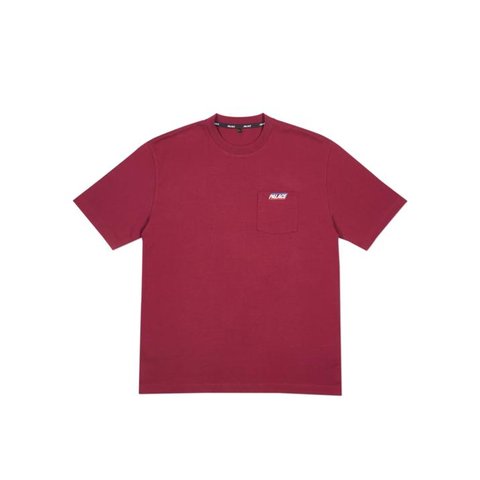 Palace BASICALLY A POCKET T-SHIRT CHERRY RED