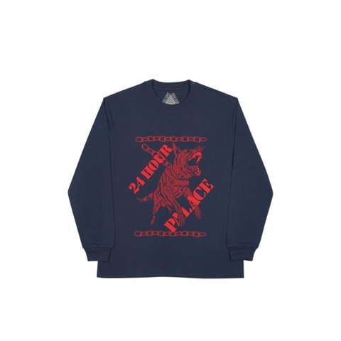 Palace 24 HOUR LONGSLEEVE NAVY