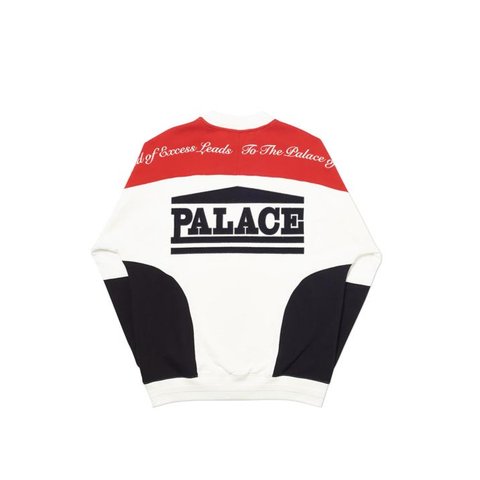 Palace ROUNDHOUSE 2 DA FACE CREW WHITE / RED
