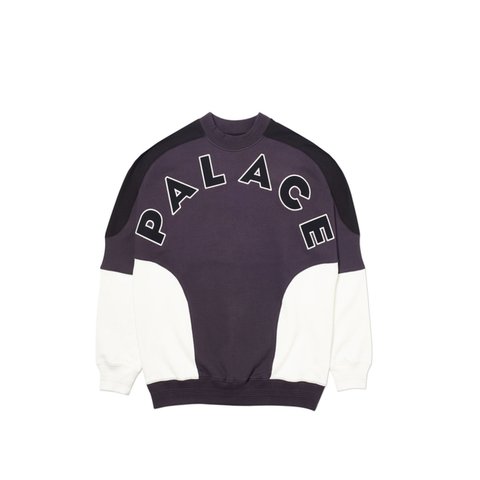 Palace ROUNDHOUSE 2 DA FACE CREW BLACK / WHITE - Colorway