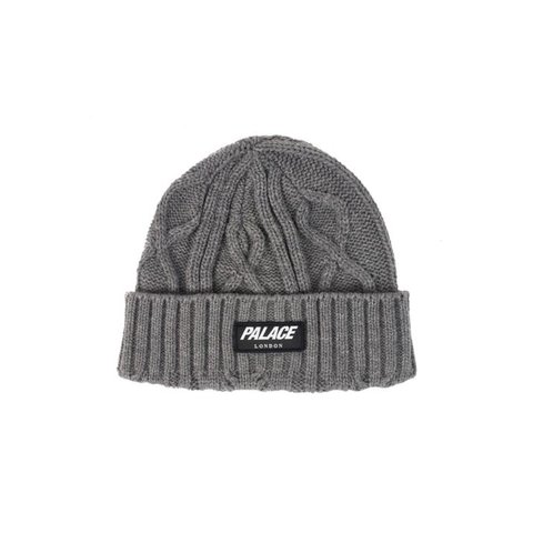 Palace P-LINK BEANIE GREY MARL