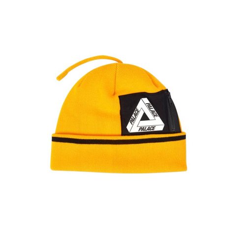 Palace POCKET BEANIE YELLOW