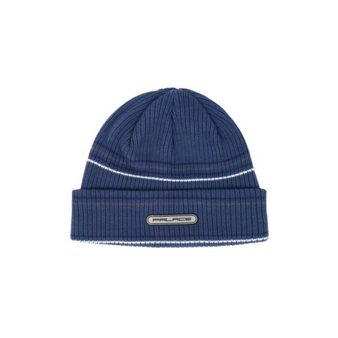 Palace RAZOR STRIPE BEANIE NAVY