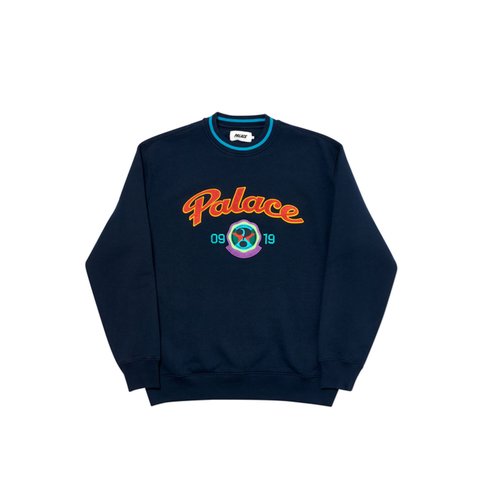 Palace HI-SPORT CREW NAVY - Colorway
