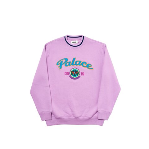 Palace HI-SPORT CREW PURPLE - Colorway