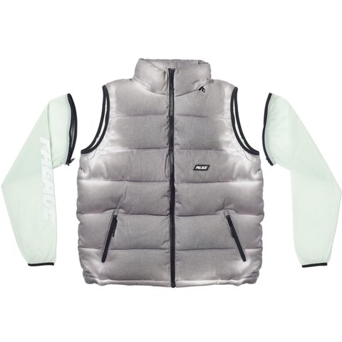 Palace REACTO PUFF ZIP OFF JACKET BLACK - Colorway