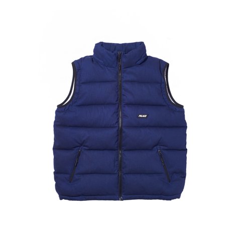 Palace REACTO PUFF ZIP OFF JACKET BLUE - Colorway